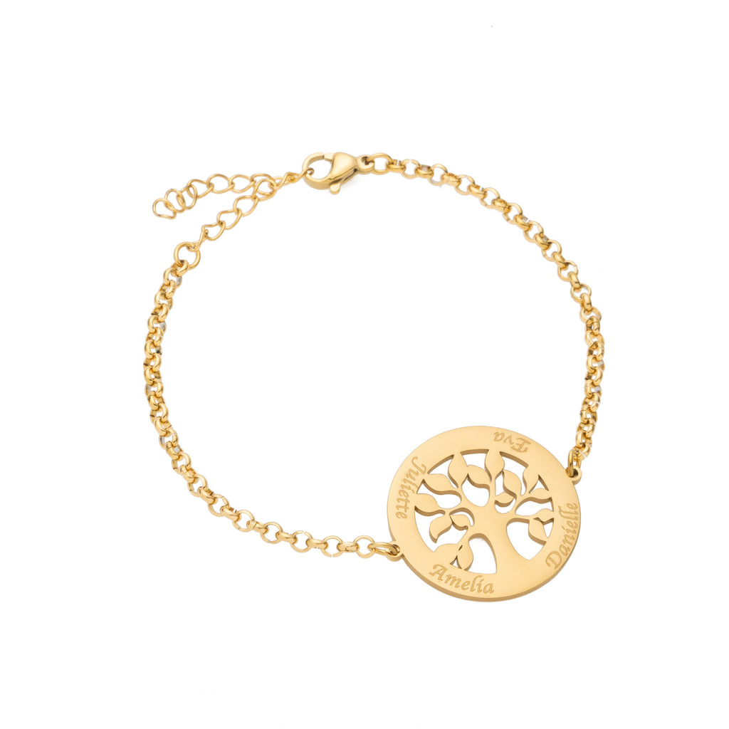 Bracelet Arbre de Vie Personnalisé